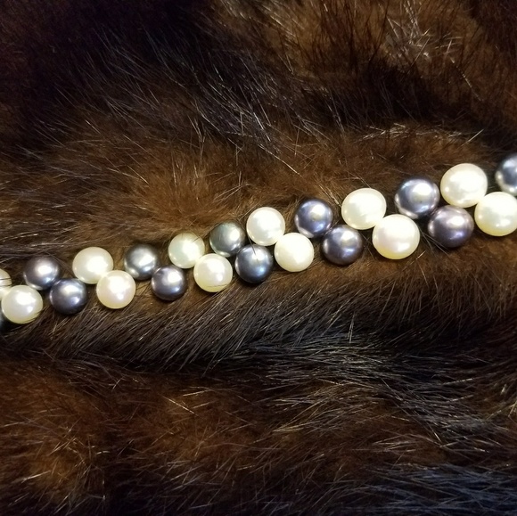 Freshwater Pearl Necklace/Bracelet set - Picture 4 of 5